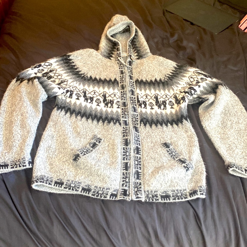 Beautiful alpaca wool sweater